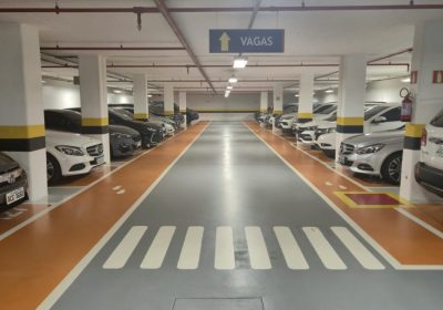 Estacionamento com um uma boa rotatividade após aplicar dicas de faturamento mensal com Autopark